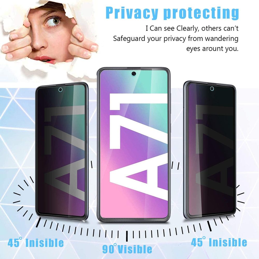 Folie De Sticlă Securizată Privacy 5D, Xiaomi Redmi Note 13 5G