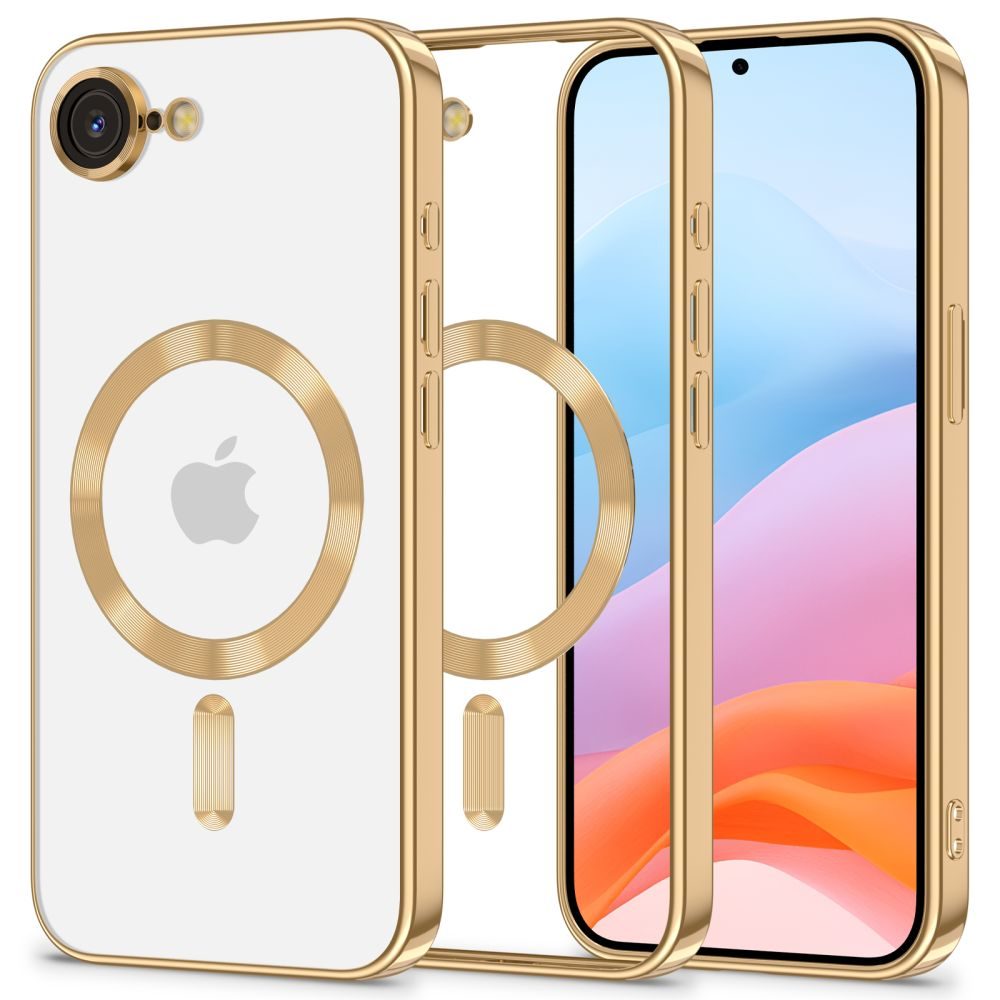 Tech-Protect MagFlex MagSafe iPhone 16e, auriu lucios
