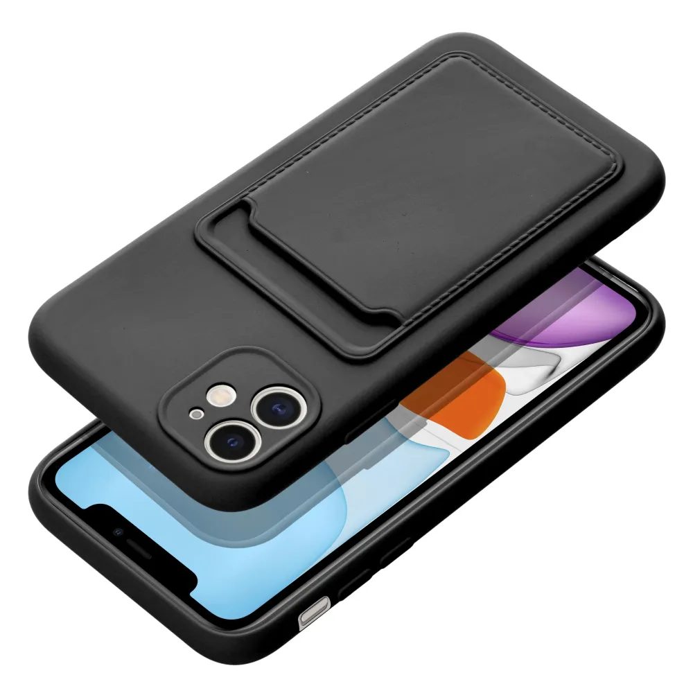 Card Case Obal, IPhone 11, čierny