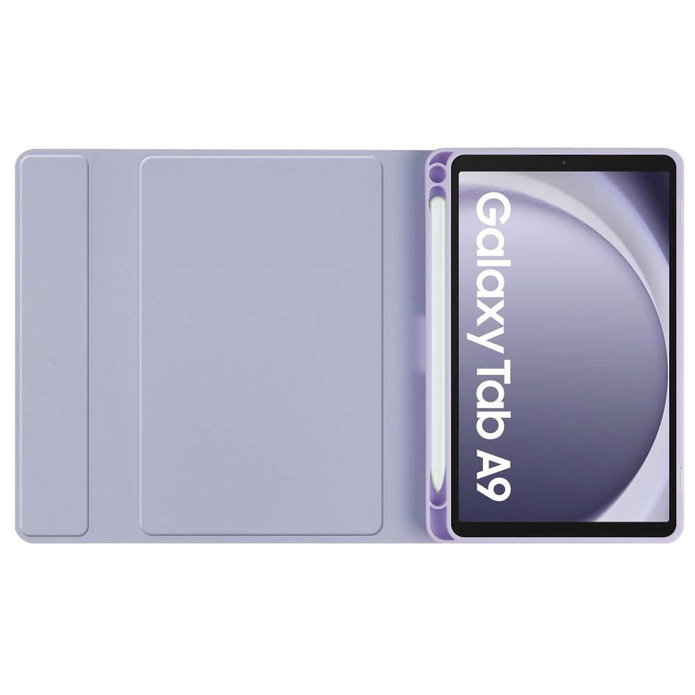 Pouzdro Tech-Protect SC Pen + Klávesnice, Galaxy Tab A9 8.7 X110 / X115, Fialové