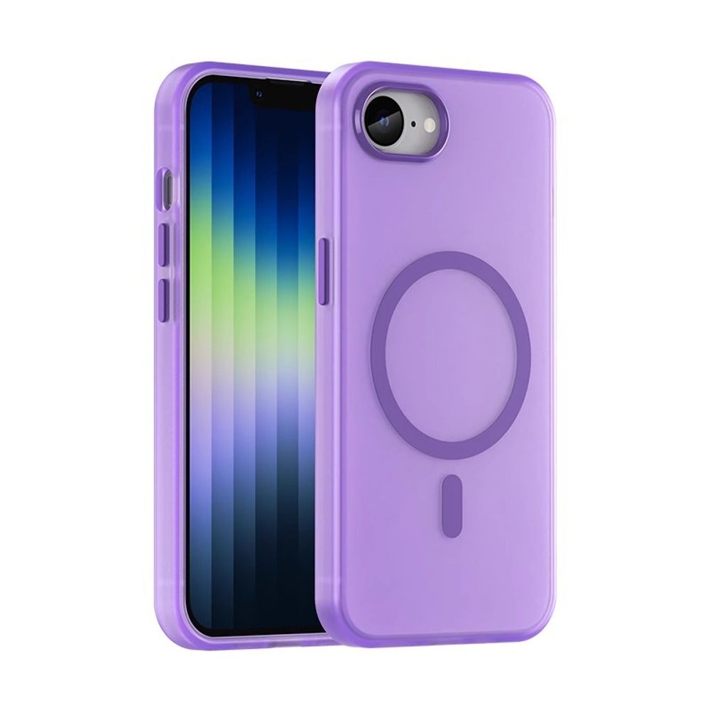 Neon MagSafe Case, iPhone 7, 8, SE 2020 / 2022, fialový