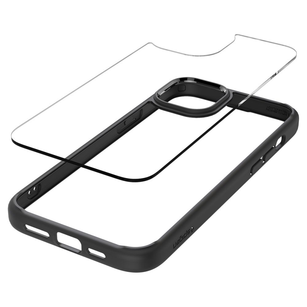 Spigen Ultra Hibrid Mobil Tok, IPhone 15, Fekete