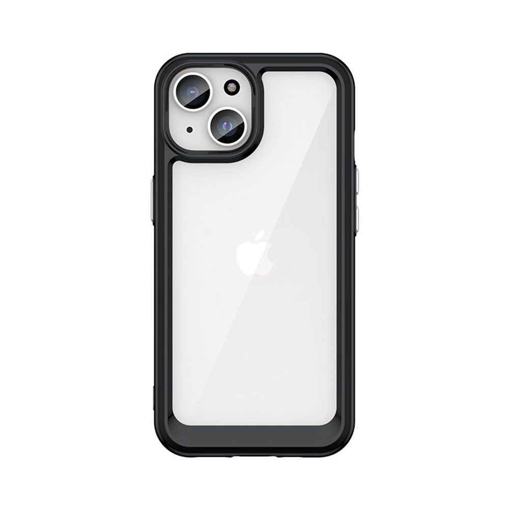 Outer Space Case Maska, IPhone 15 Plus, Crni