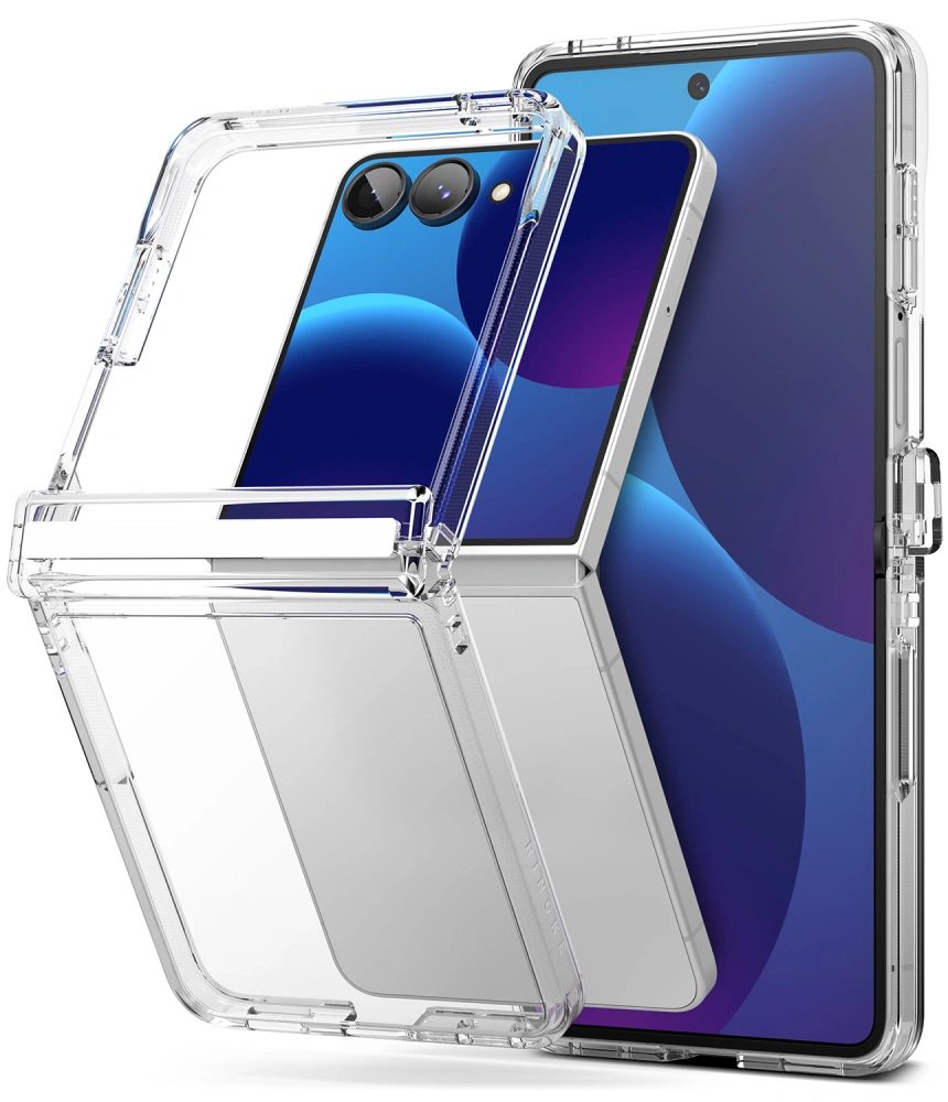 Ringke Fusion Flap maska, Samsung Galaxy Z Flip 8, prozirna