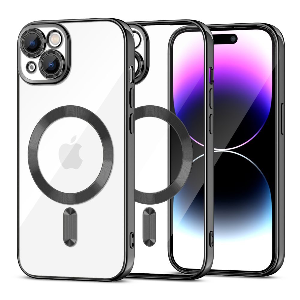 Tech-Protect MagShine, IPhone 15 Plus, černý