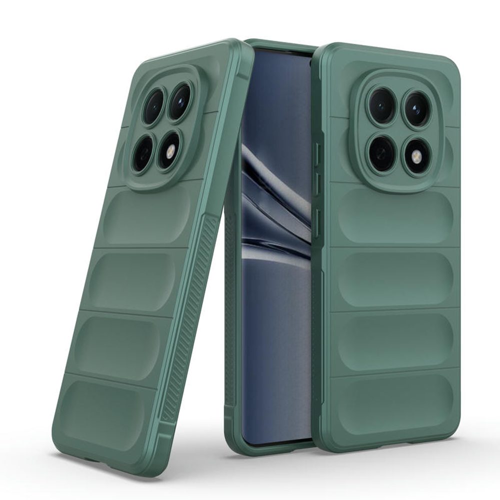 Levně Wency Magic Shield obal, Xiaomi Redmi Note 15 5G, zelený