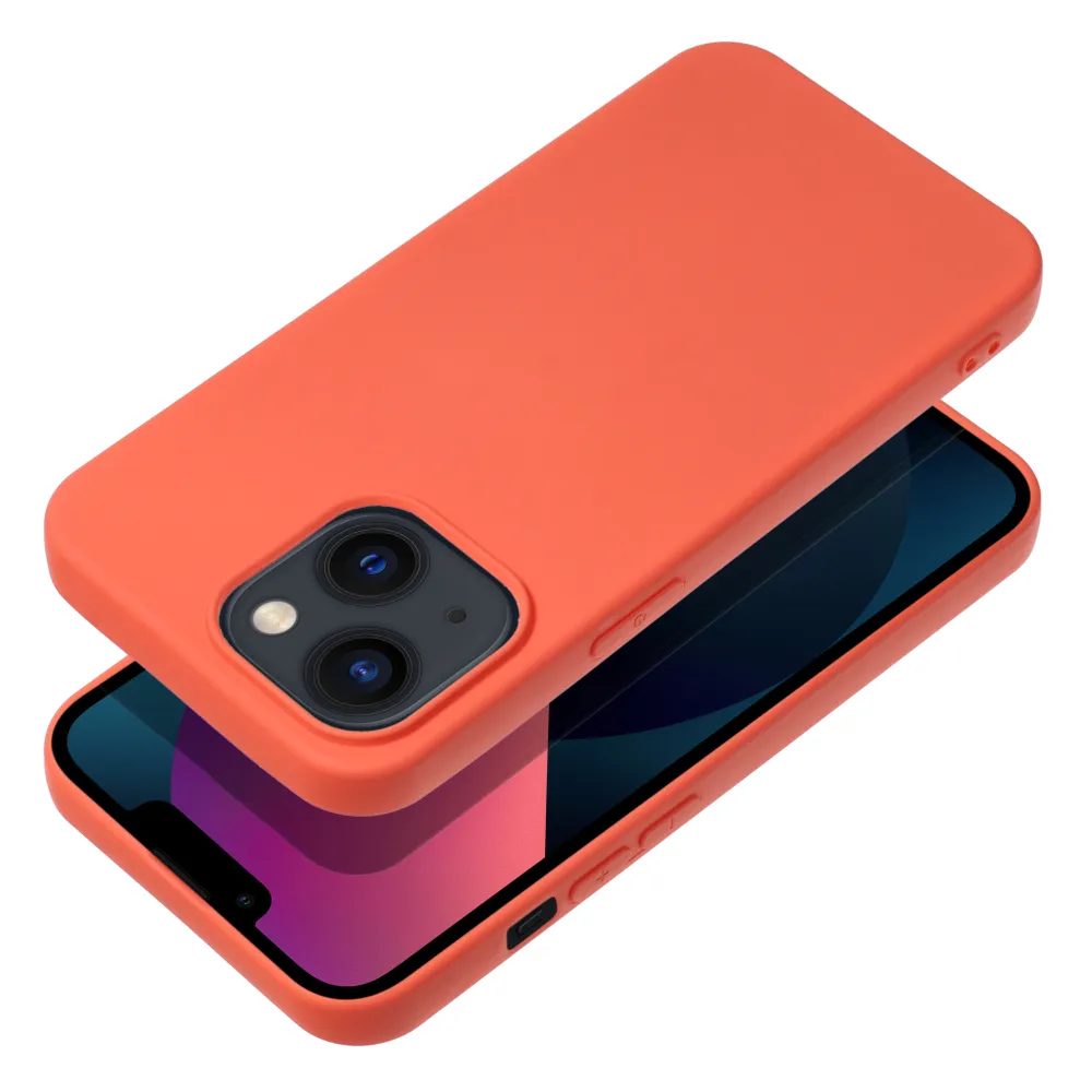 Forcell Silicone Lite, IPhone 14, Crvena