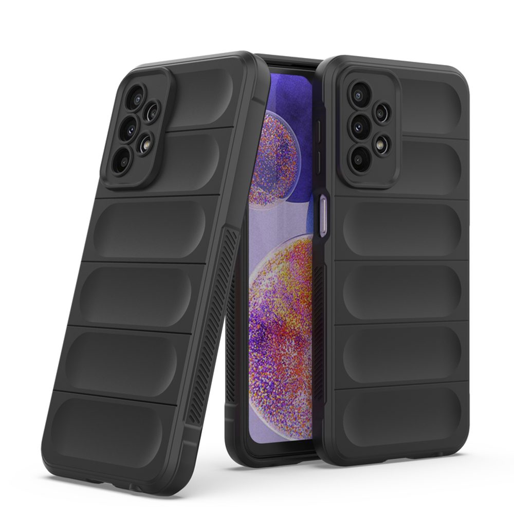 Levně Wency Magic Shield obal, Samsung Galaxy A23, černý