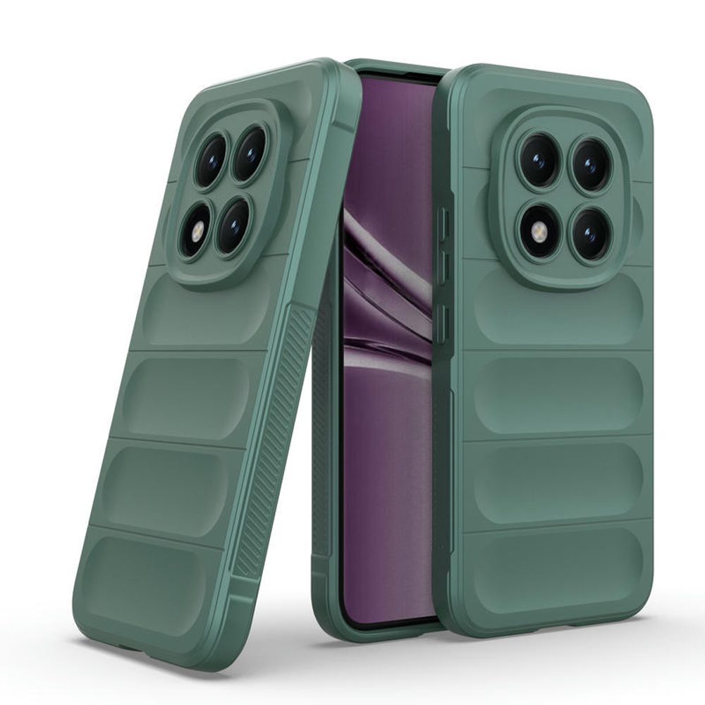 Levně Wency Magic Shield obal, Xiaomi Redmi Note 15 Pro Plus 5G, zelený