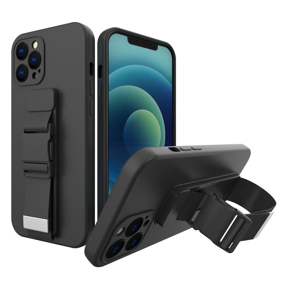 Rope Case tok Samsung Galaxy A32 5G, fekete