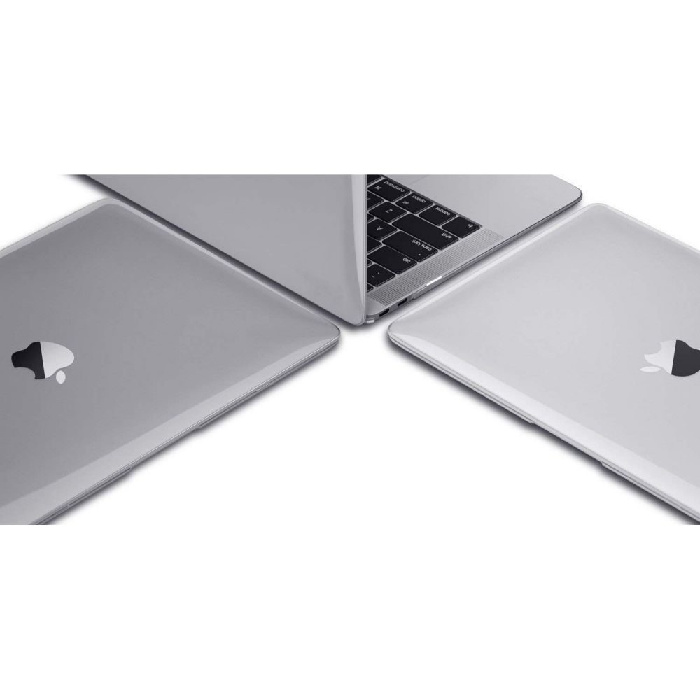 Tech-Protect SmartShell Púzdro MacBook Air 13 2018-2020, Crystal Clear