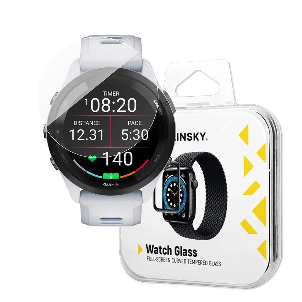 Wozinsky Watch Glass edzett üveg, Garmin Forerunner 265S 46mm, 2 db