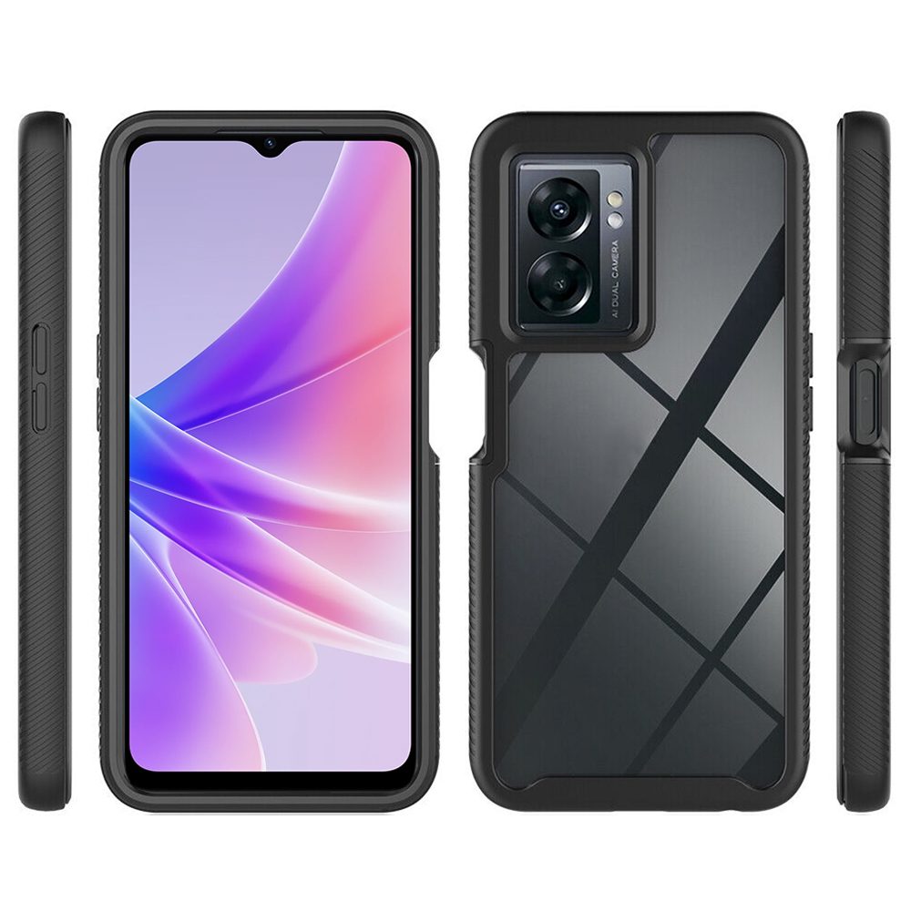 Techsuit Defense360 Pro + Ochranná Fólia, Oppo A77 5G, čierny