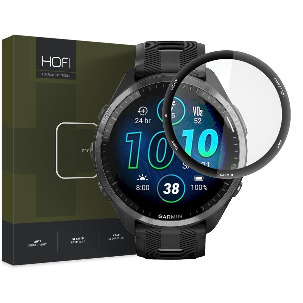 Hofi Pro+ Zaščitno Kaljeno Steklo, Garmin Forerunner 965