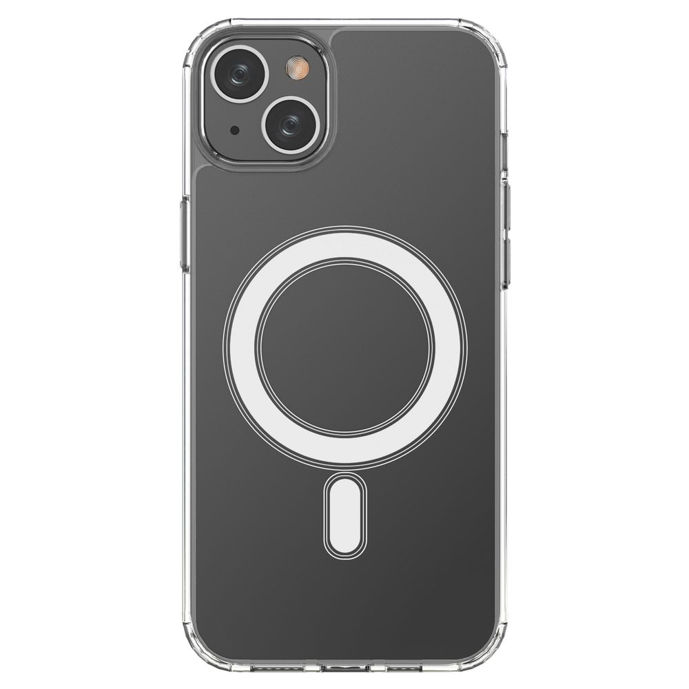 Clear Magnetic Case MagSafe, IPhone 15, átlátszó