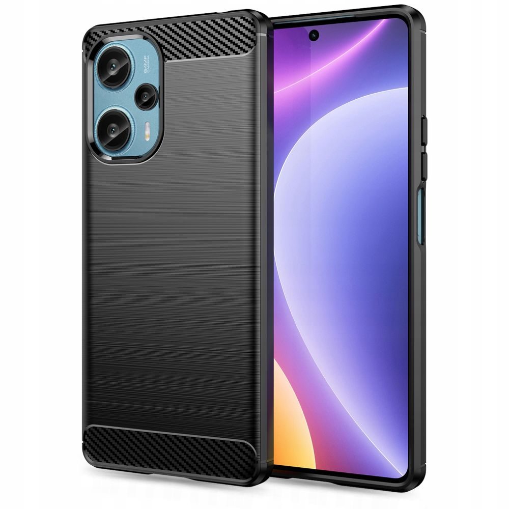 Tech-Protect TPUCarbon, Xiaomi Poco F5, černý