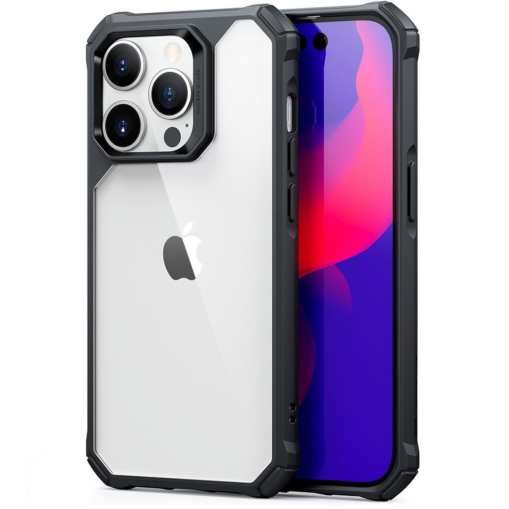 ESR Air Armor Tok, IPhone 14 Pro Max, Fekete átlátszó