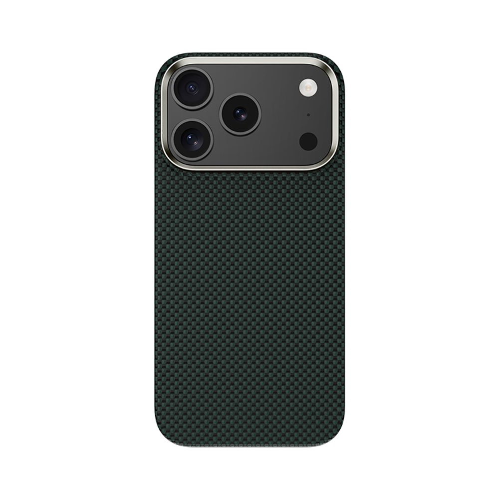 Levně Benks Magnetic Armor Tint Kevlar obal, iPhone 17 Pro, zelený
