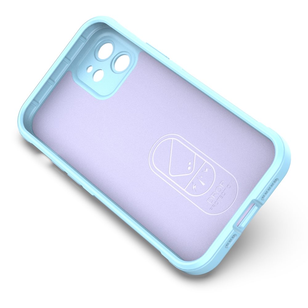 Magic Shield Etui, IPhone 12, Svetlo Modra