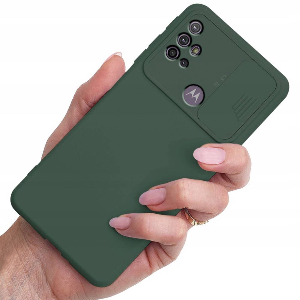 Husă Nexeri Cu Capac Pentru Cameră, Samsung Galaxy M52 5G, Verde