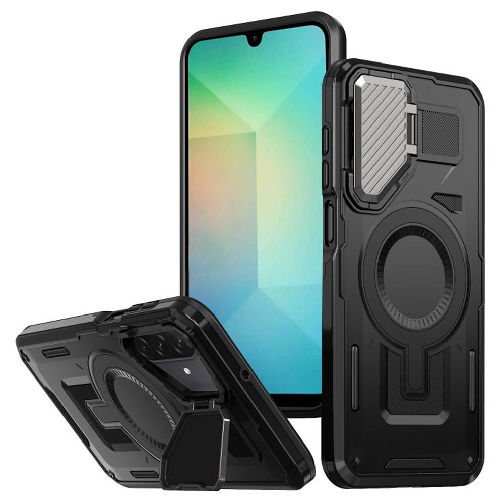 Techsuit CamVault MagSafe, Samsung Galaxy A26 5G, fekete