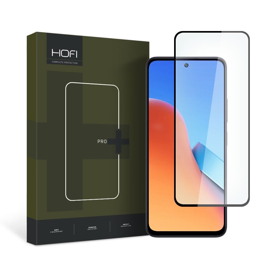 Hofi Pro+ Edzett üveg, Xiaomi Redmi 12, Fekete