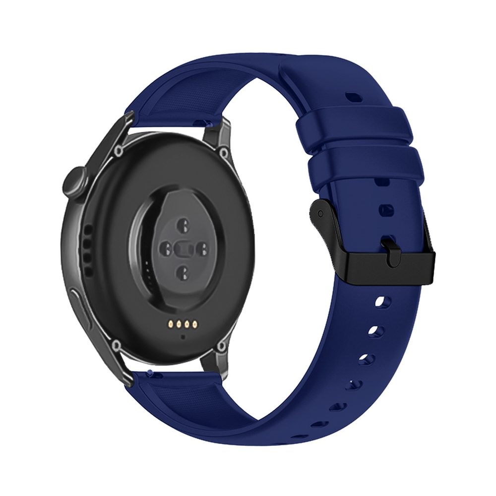 Strap One Silikónový Remienok Pre Huawei Watch GT 3 46 Mm, Tmavo Modrý