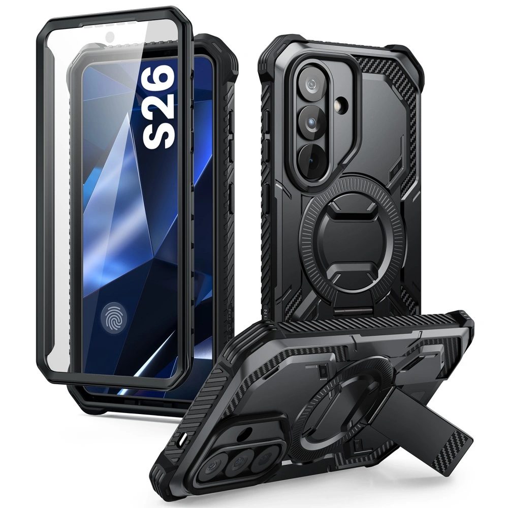 Supcase Iblsn ArmorBox Mag MagSafe, Samsung Galaxy S26, negru