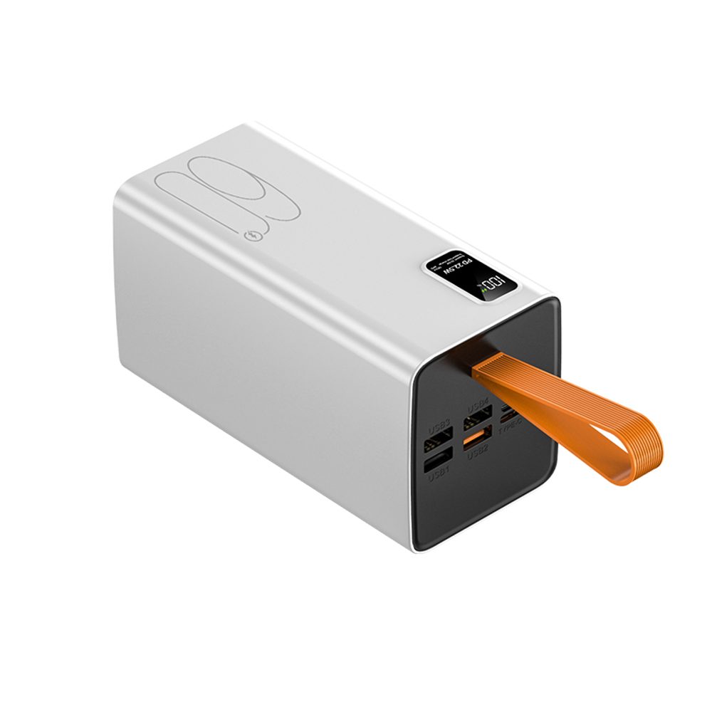 Levně Powerbanka 60000mAh, PD 22,5W, QC3.0, bílá