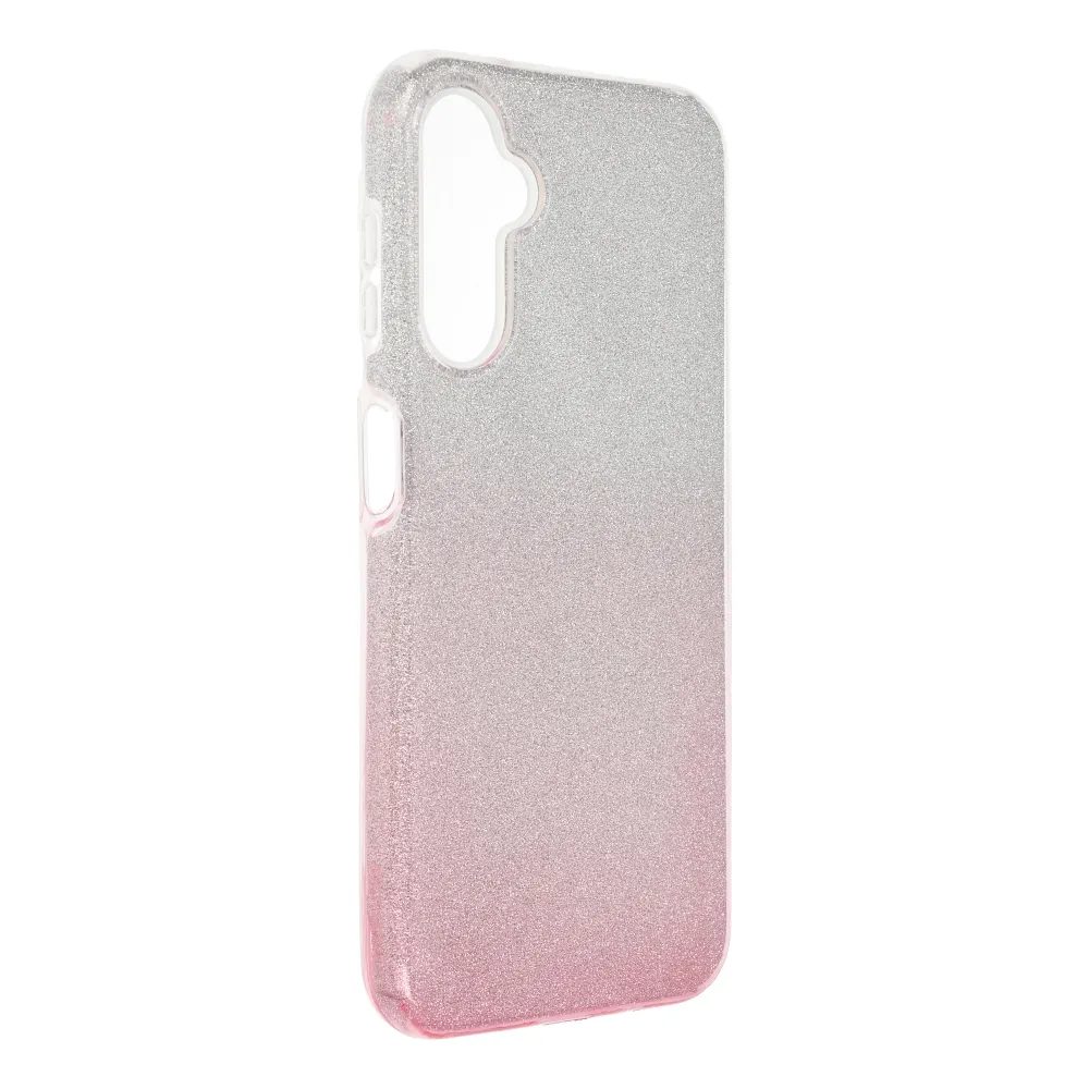 Obal Shining, Samsung Galaxy A54 5G, Stříbrno Růžový