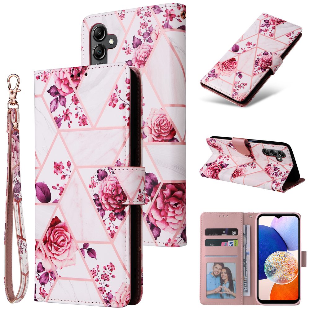Levně Magnet Case, Samsung Galaxy A15, marble