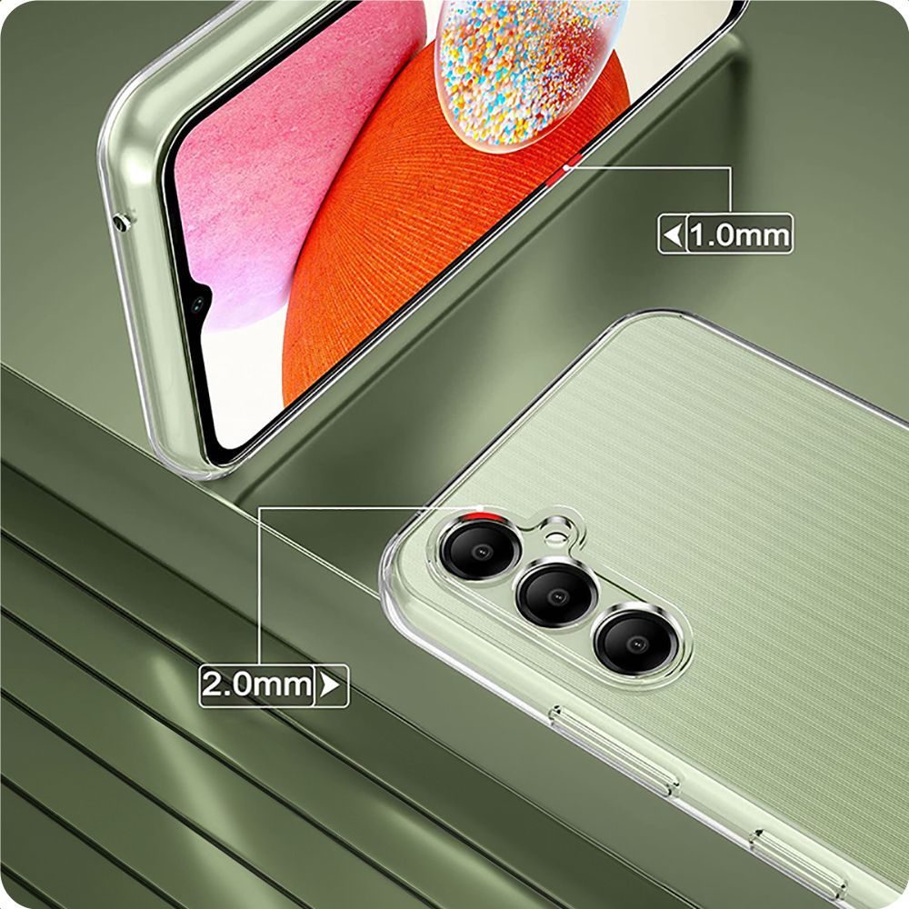 Tech-Protect FlexAir+, Samsung Galaxy A05s, átlátszó