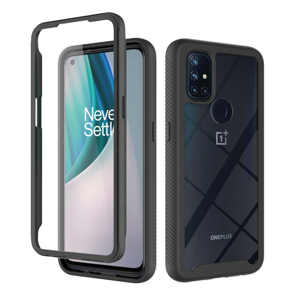 Techsuit Defense360 Pro + Zaščitna Folija, OnePlus Nord N10, črna