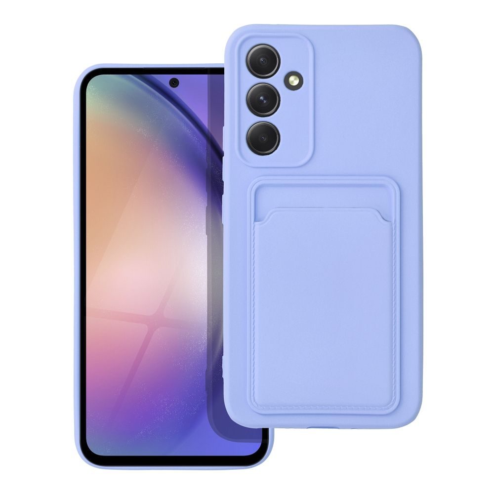 Husă Card Case, Samsung Galaxy A54 5G, Mov