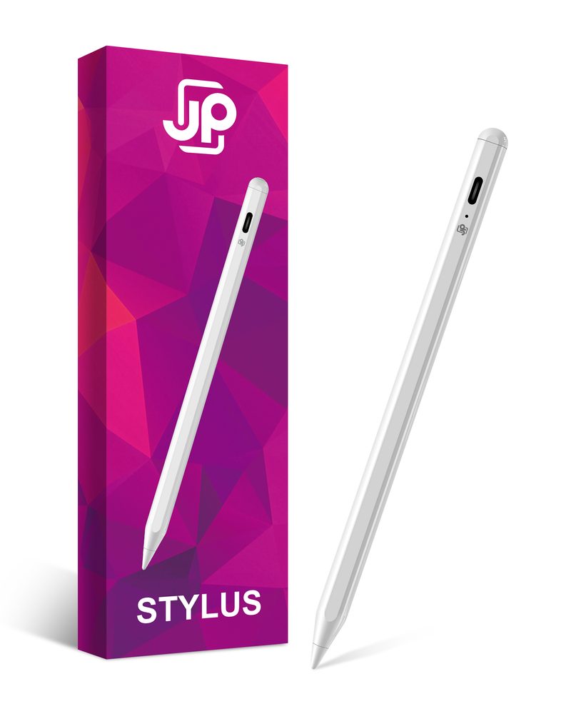JP Stylus Uni touch pen pentru smartphone-uri și tablete, alb
