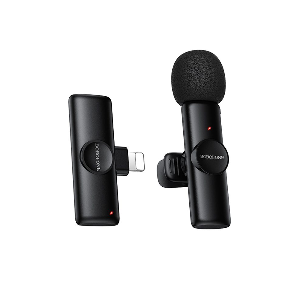 Borofone BFK16 Microfon wireless Lightning, negru