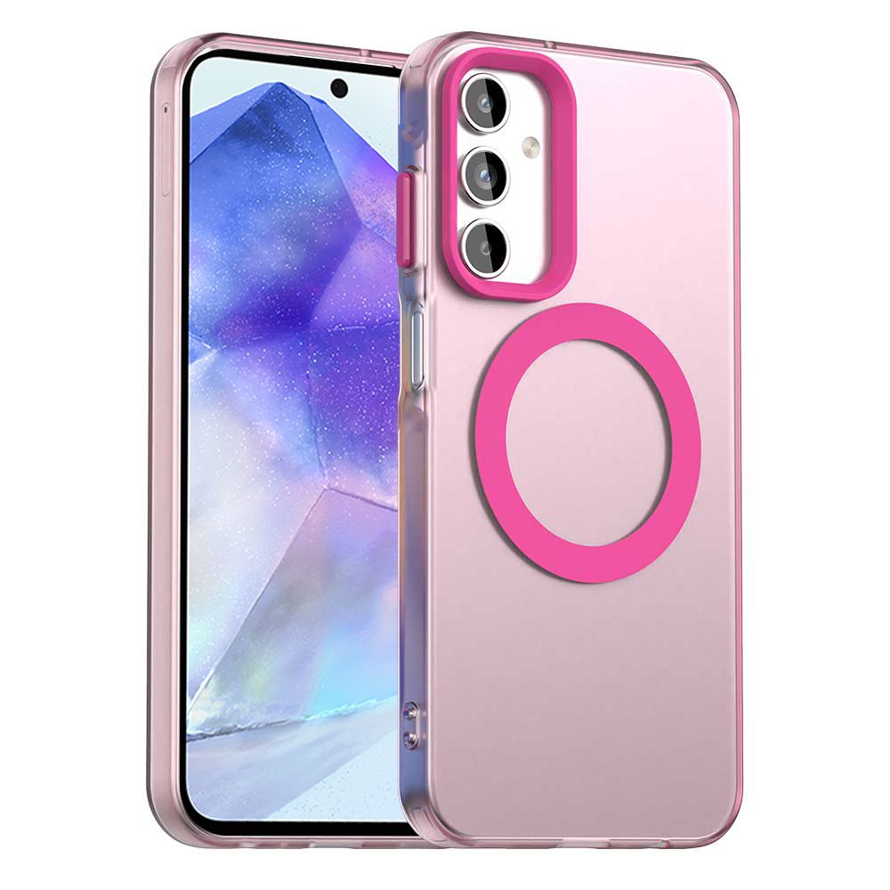 Techsuit CandyCase MagSafe, Samsung Galaxy A55 5G, roz