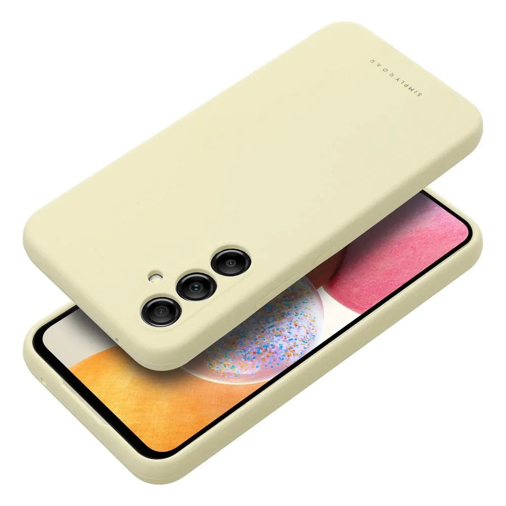 Roar Cloud-Skin, Samsung Galaxy A14 4G / A14 5G, Svijetlo žuta