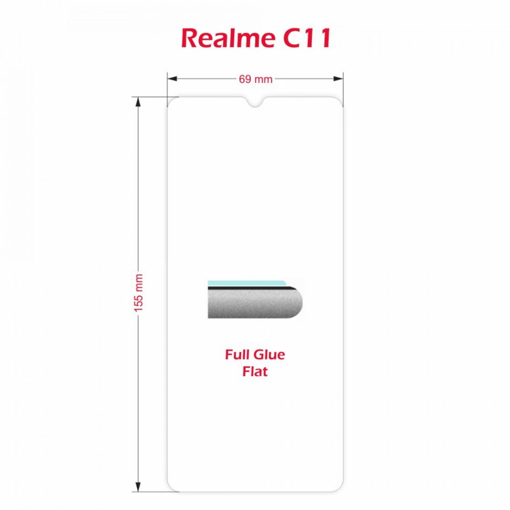 Swissten 2,5D Ochranné Tvrzené Sklo, Realme C11