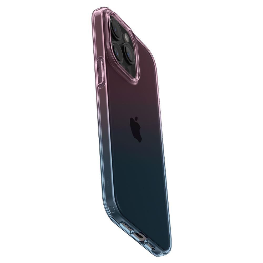 Spigen Liquid Crystal Telefontok, IPhone 15 Pro, Rózsaszín