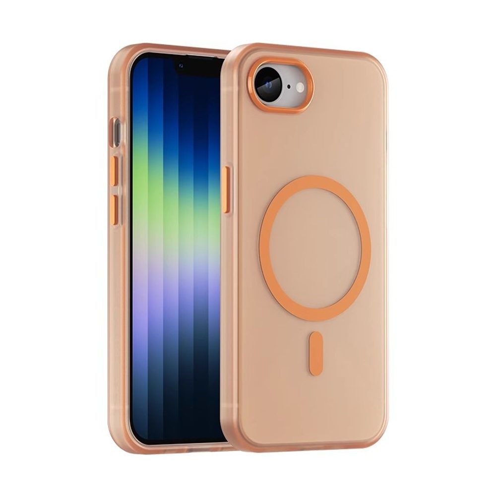 Levně Neon MagSafe Case, iPhone 7, 8, SE 2020 / 2022, oranžový