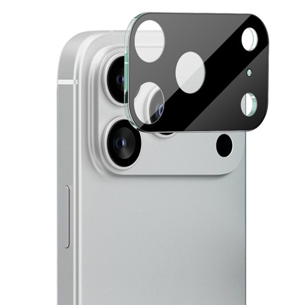 Techsuit sklíčko pre objektív fotoaparátu, iPhone 17 Pro, čierne