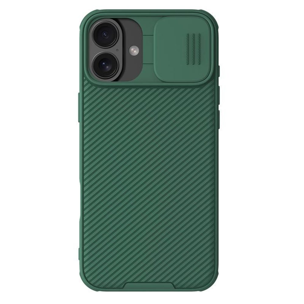 Levně Nillkin Camshield, iPhone 16 Plus, zelený