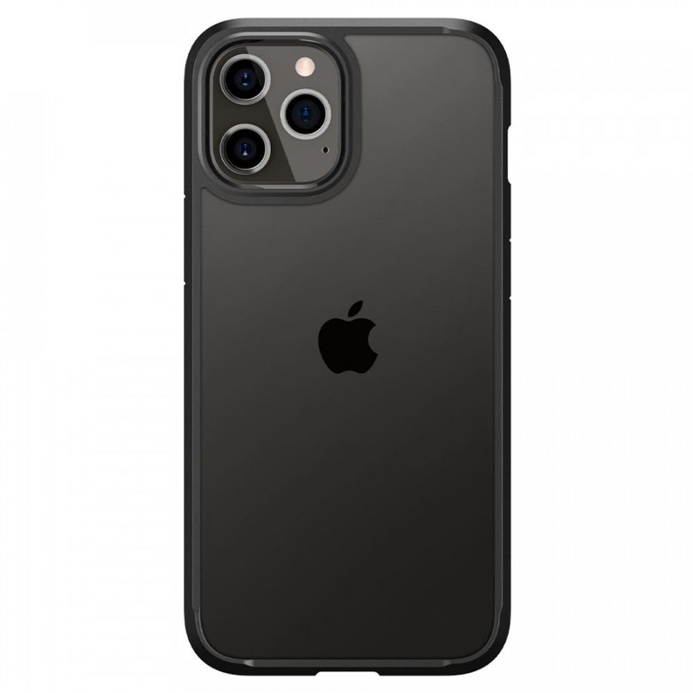 Spigen Ultra Carcasă Hibrid Pentru Mobil, IPhone 12 / 12 Pro, Neagră