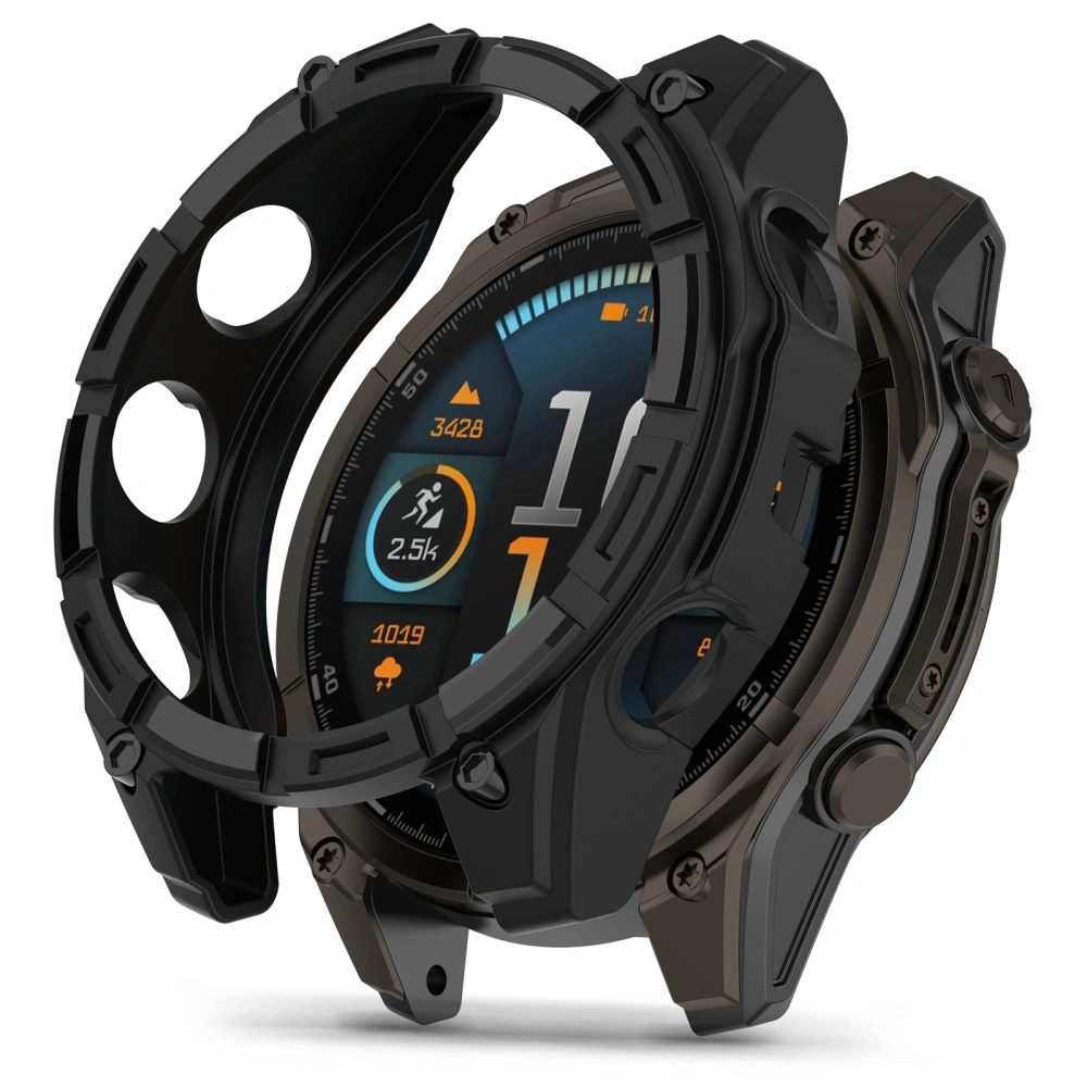 Tech-Protect Defense Air, Garmin Fenix 8 (51 mm), fekete