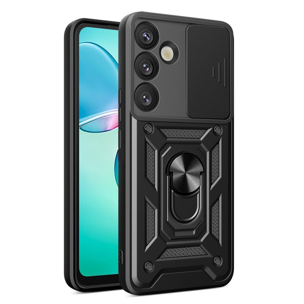 Techsuit CamShield, Samsung Galaxy S25 Plus, fekete