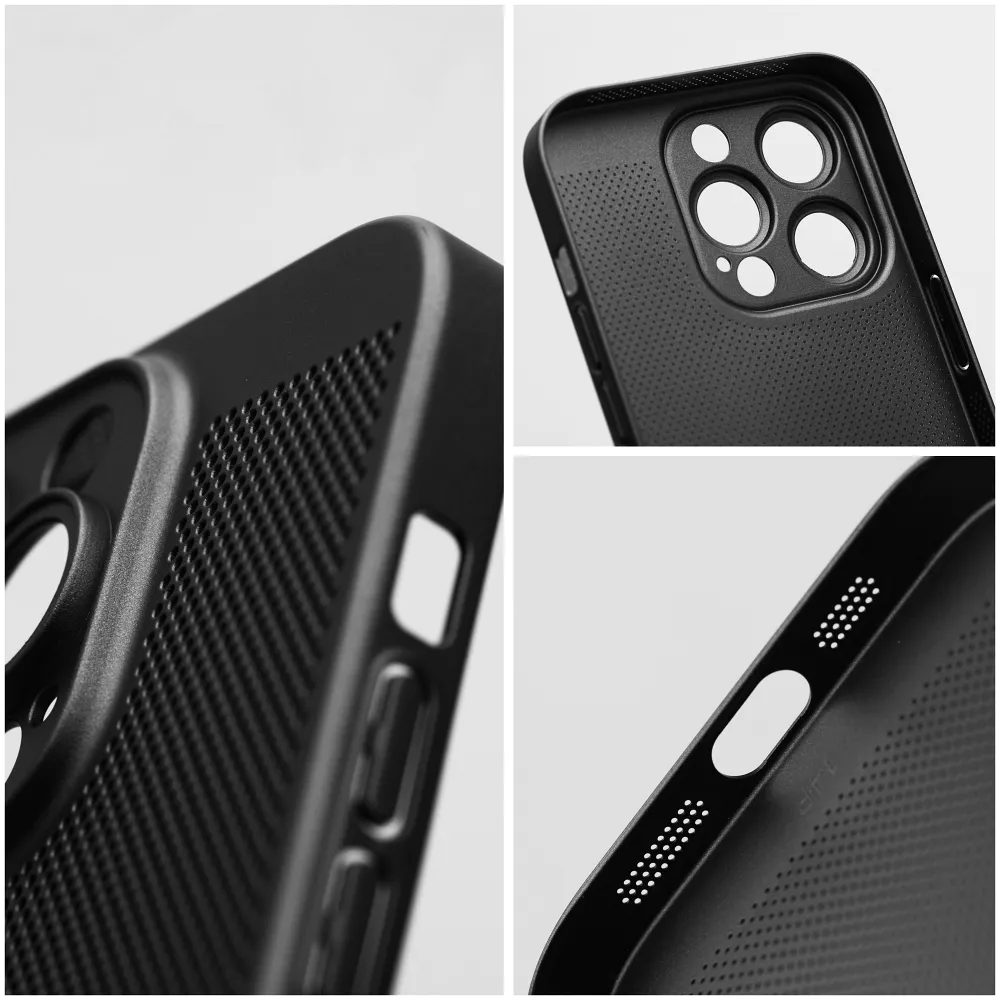 Breezy Case, Xiaomi Redmi Note 12 Pro 4G, Crni