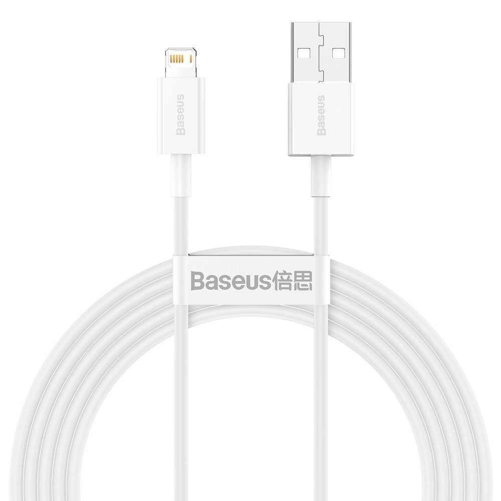 Baseus Superior USB - Lightning 2 M, Alb (CALYS-C02)