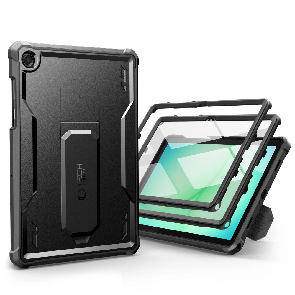 Levně Tech-Protect Kevlar Pro pouzdro, Samsung Galaxy Tab A9+ / A11+ 11.0 X210 / X215 / X216 / X230 / X235 / X236, černé