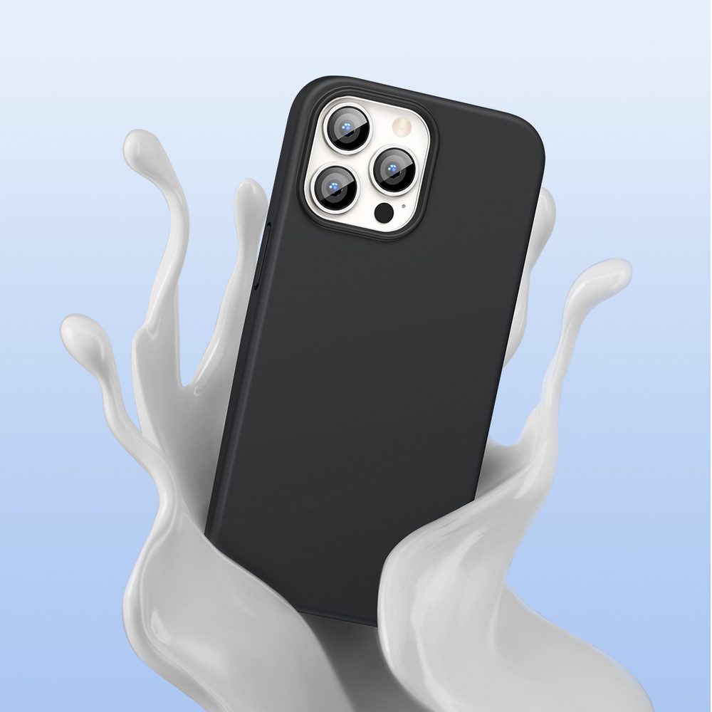 Husă Ugreen Protective Silicone, IPhone 13 Pro MAX, Neagră